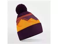 Mountain Peaks Pom Pom Beanie