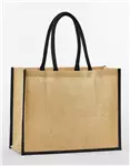 Natural Starched Jute Classic Shopper