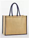 Natural Starched Jute Classic Shopper