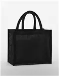 Natural Starched Jute Midi Tote