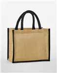 Natural Starched Jute Midi Tote