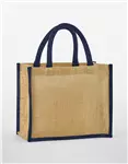 Natural Starched Jute Midi Tote