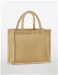 Natural Starched Jute Midi Tote