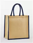 Natural Starched Jute Mini Gift Bag