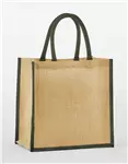 Natural Starched Jute Mini Gift Bag