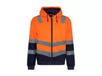 Pro Hi Vis Full Zip Hoodie