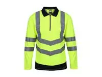 Pro Hi Vis Poloshirt LS