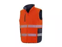 Reversible Soft Padded Safety Gilet