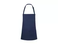 Short Bib Apron Basic with Buckle and Pocket