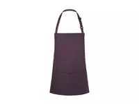 Short Bib Apron Basic with Buckle and Pocket