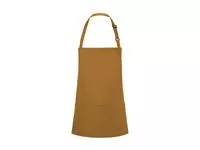 Short Bib Apron Basic with Buckle and Pocket