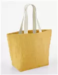 Soft Washed Jute Beach Bag