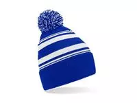 Striped Fan Beanie