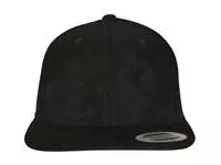 Suede Leather Snapback