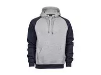 Two-Tone Hooded Sweatshirt