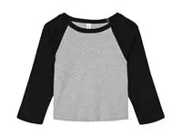 Women&#39;s Micro Rib 3/4 Raglan Baby Tee