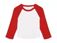 Women&#39;s Micro Rib 3/4 Raglan Baby Tee