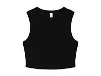 Women&#39;s Micro Rib Muscle Crop Tank