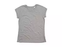 Women&#39;s Organic Roll Sleeve T