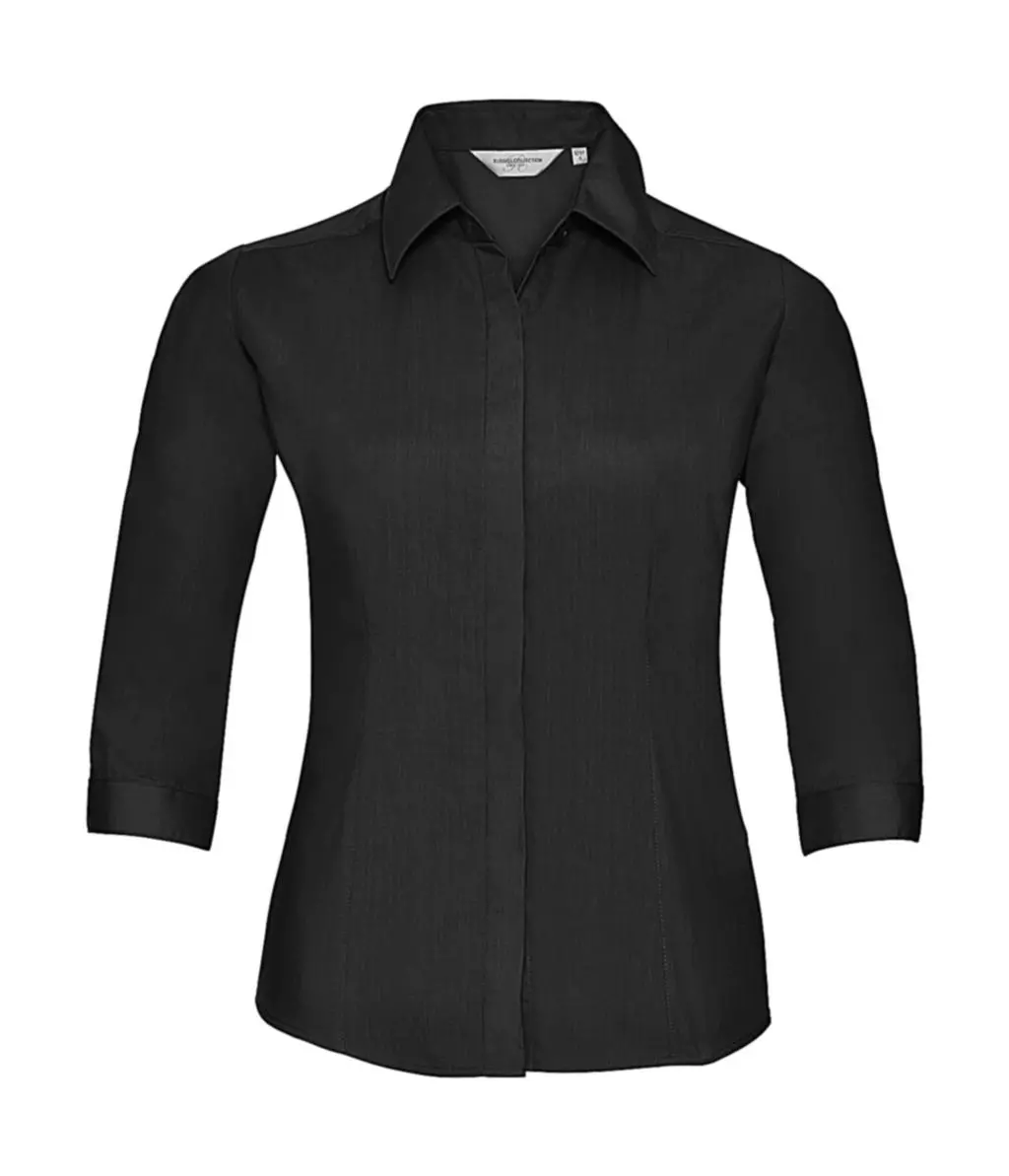 3/4 sleeve Poplin Shirt