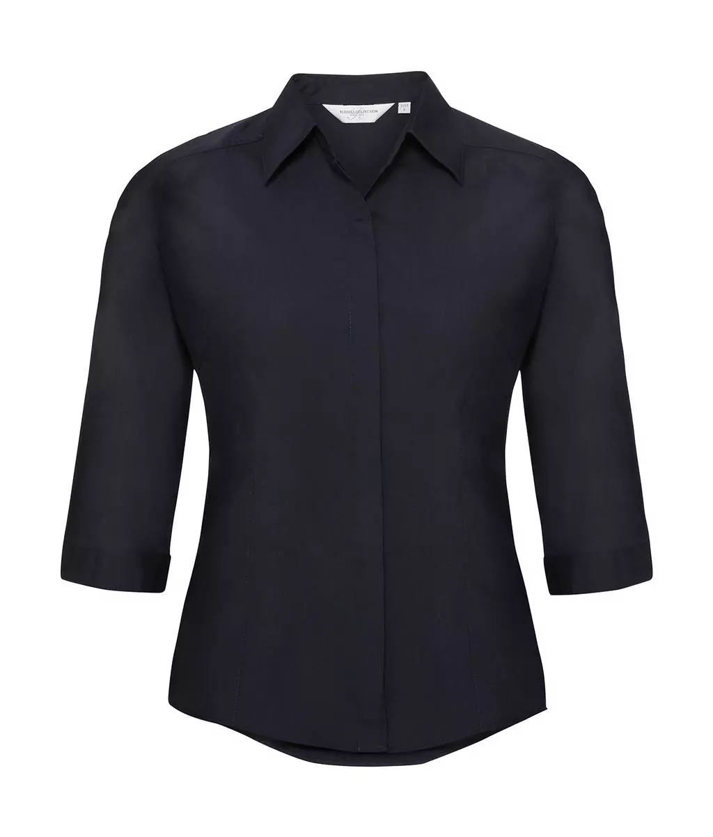 3/4 sleeve Poplin Shirt