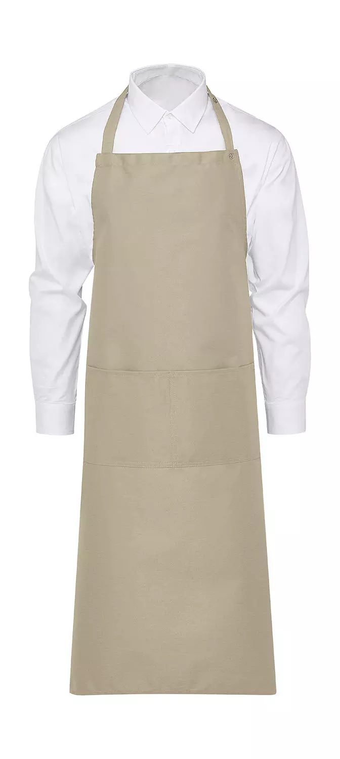 AMSTERDAM Bib Apron with Pocket