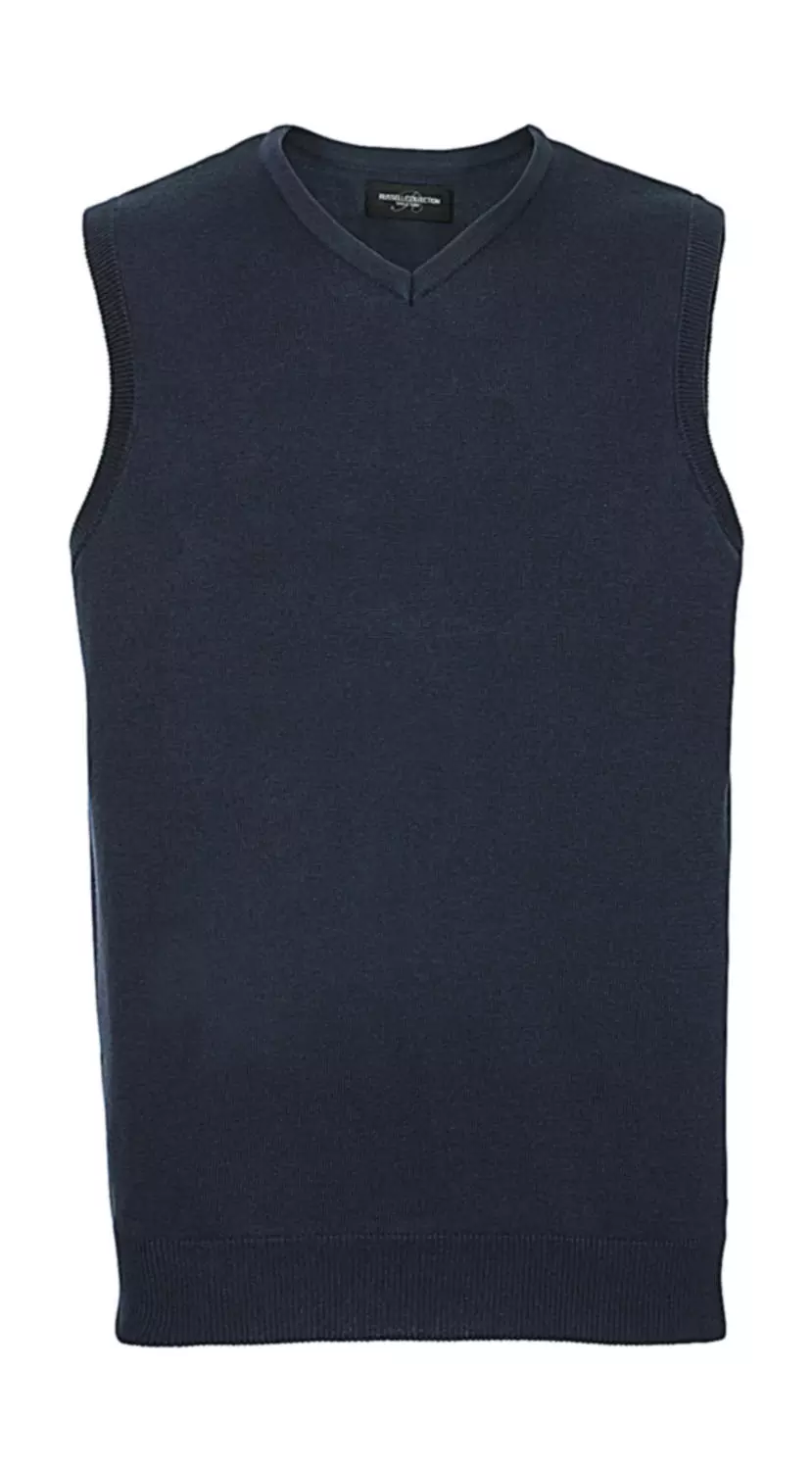 Adults' V-Neck Sleeveless Knitted Pullover