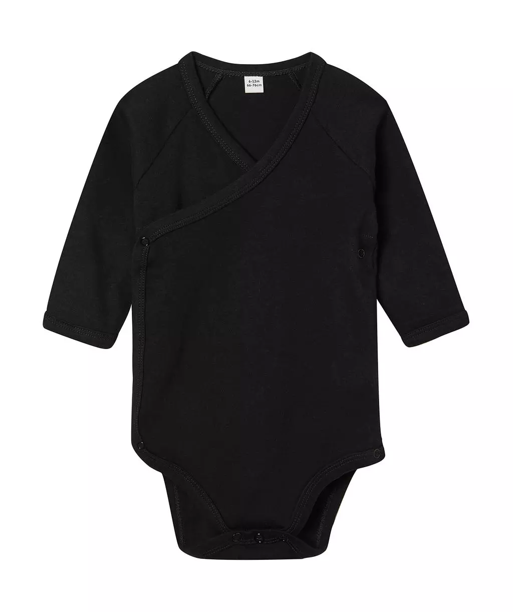 Baby Long Sleeve Kimono Bodysuit