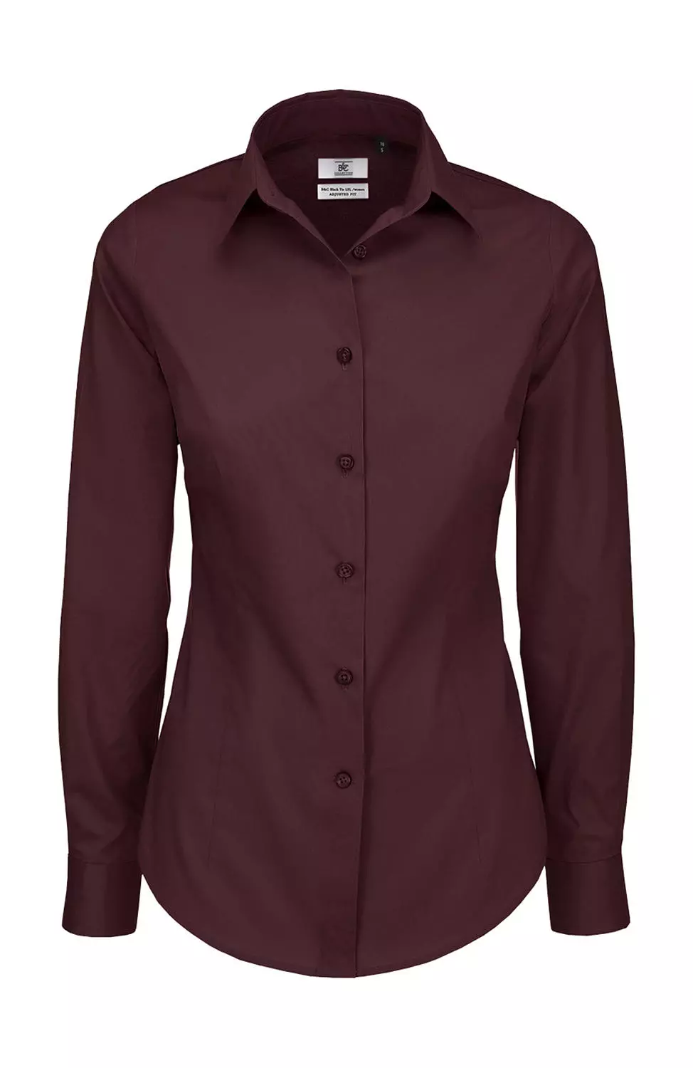 Black Tie LSL/women Poplin Shirt