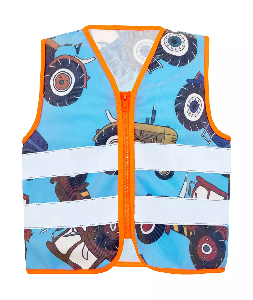 Children's Safety Vest Action