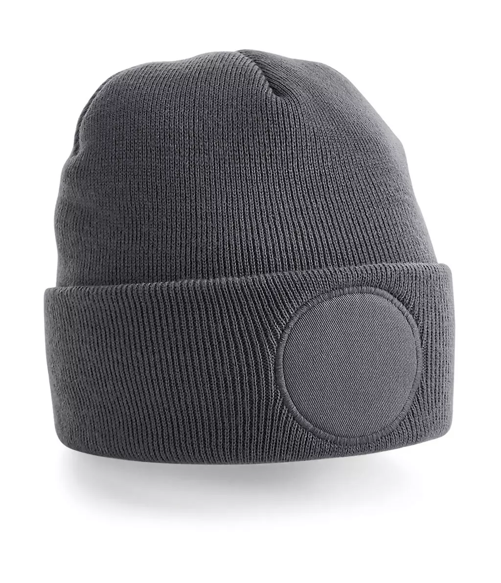 Circular Patch Beanie