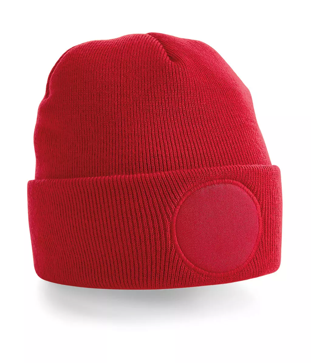 Circular Patch Beanie