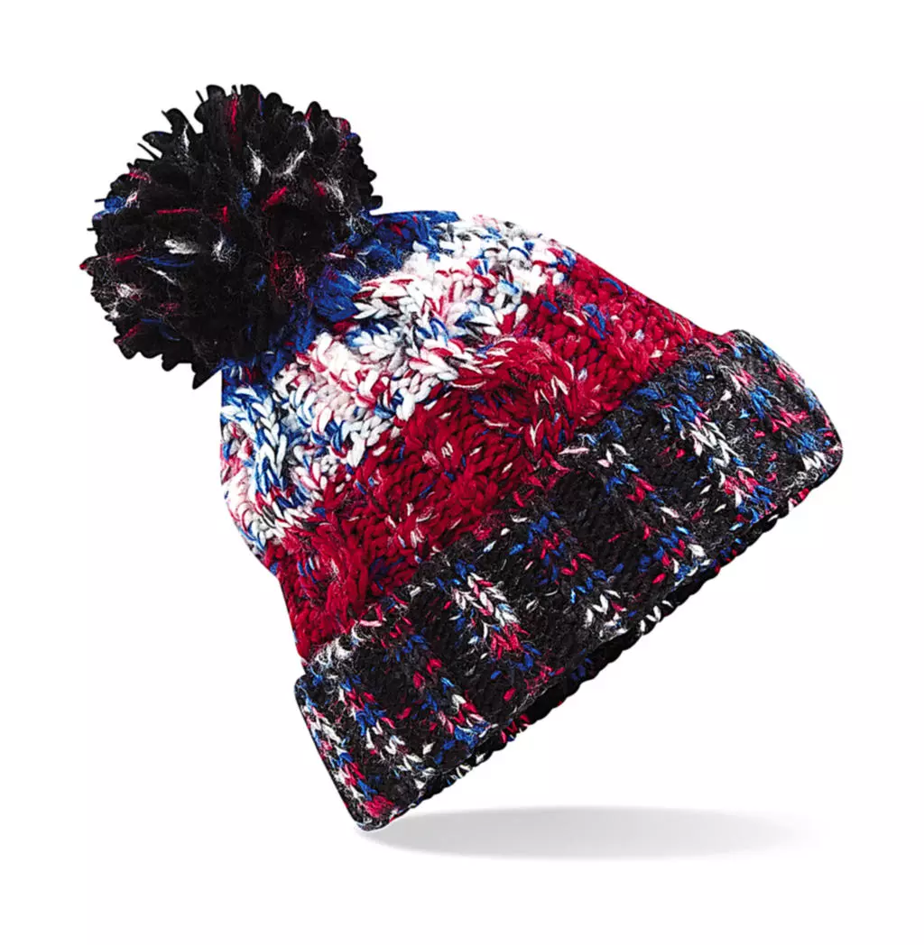 Corkscrew Pom Pom Beanie