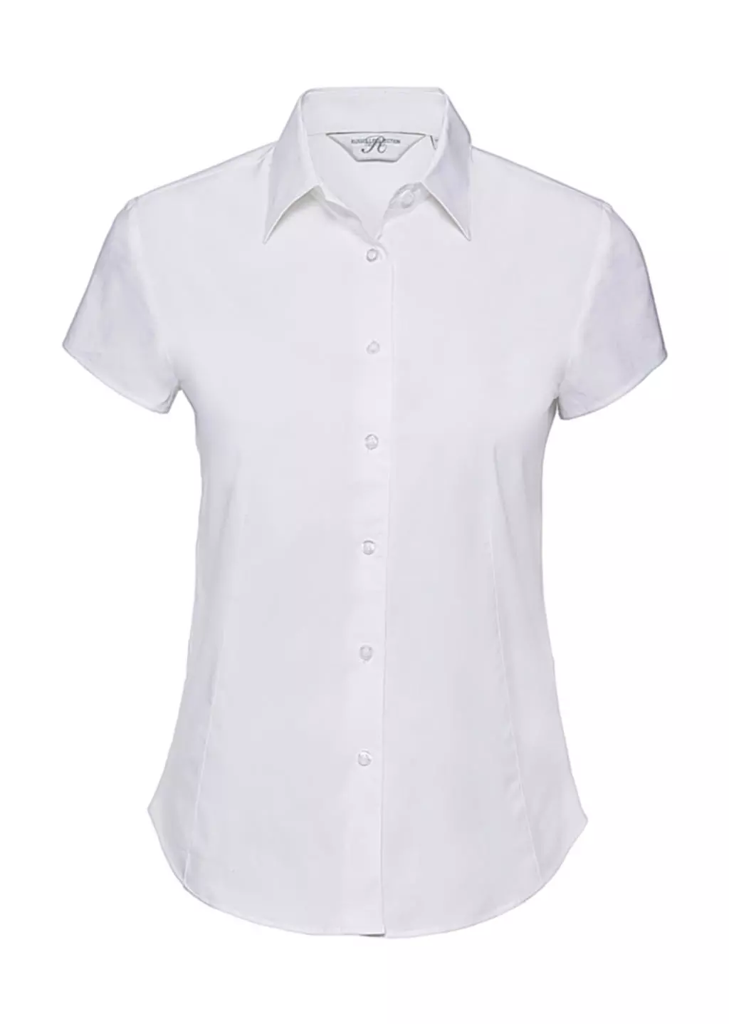 Fitted Short Sleeve Blouse