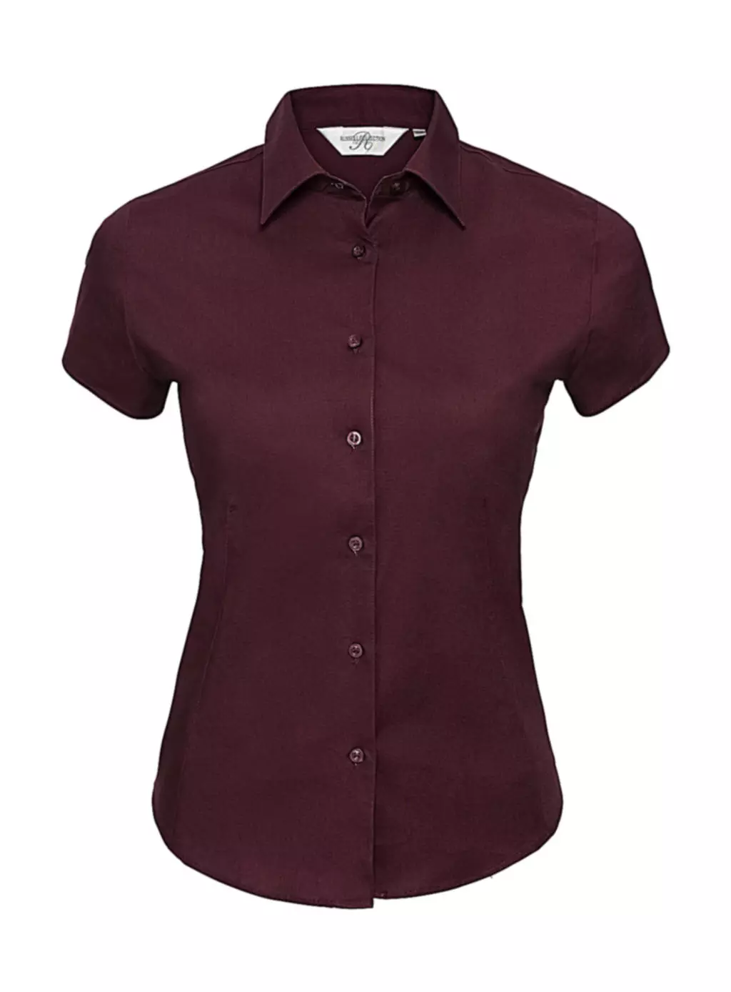 Fitted Short Sleeve Blouse