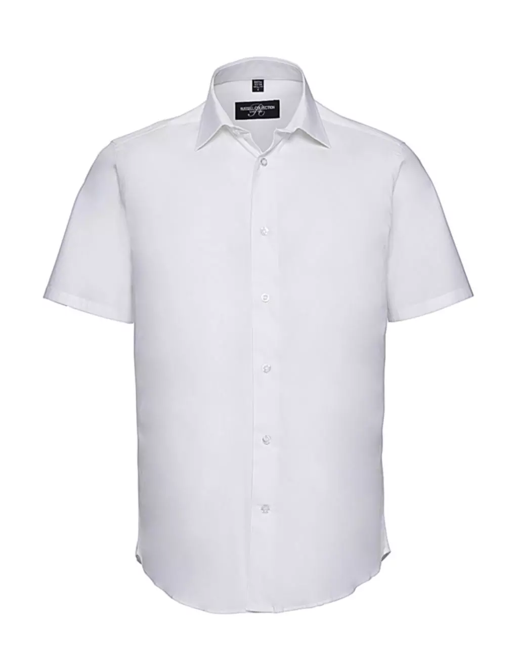 Fitted Short Sleeve Stretch Shirt