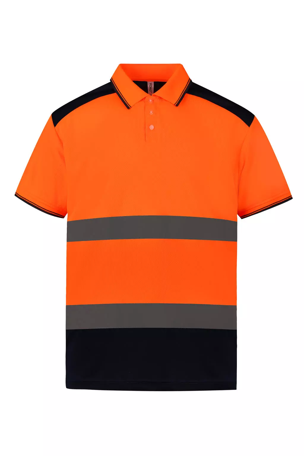 Fluo 2-tone polo