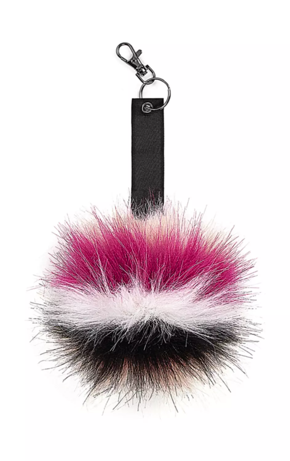 Fur Pop Pom Key Ring