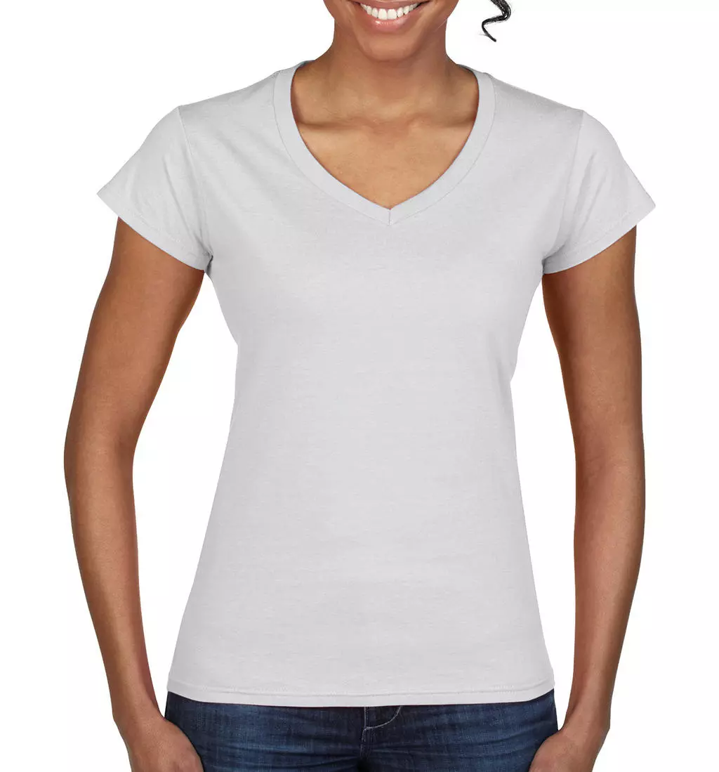 Gildan Ladies Softstyle® V-Neck T-Shirt