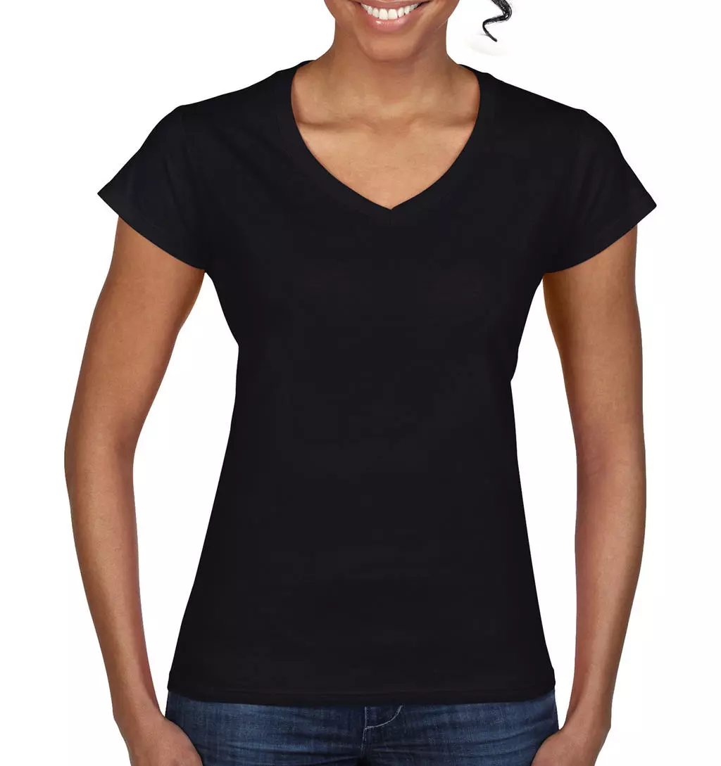 Gildan Ladies Softstyle® V-Neck T-Shirt