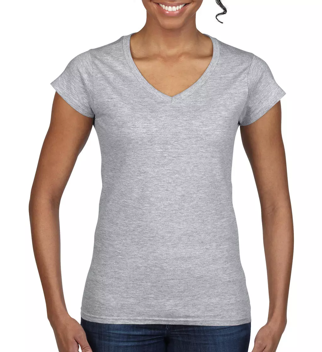 Gildan Ladies Softstyle® V-Neck T-Shirt