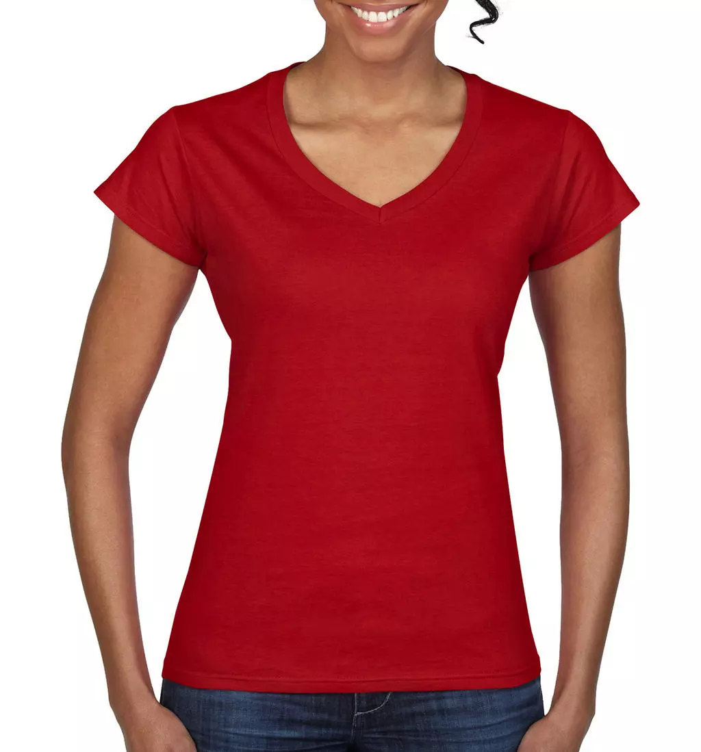 Gildan Ladies Softstyle® V-Neck T-Shirt