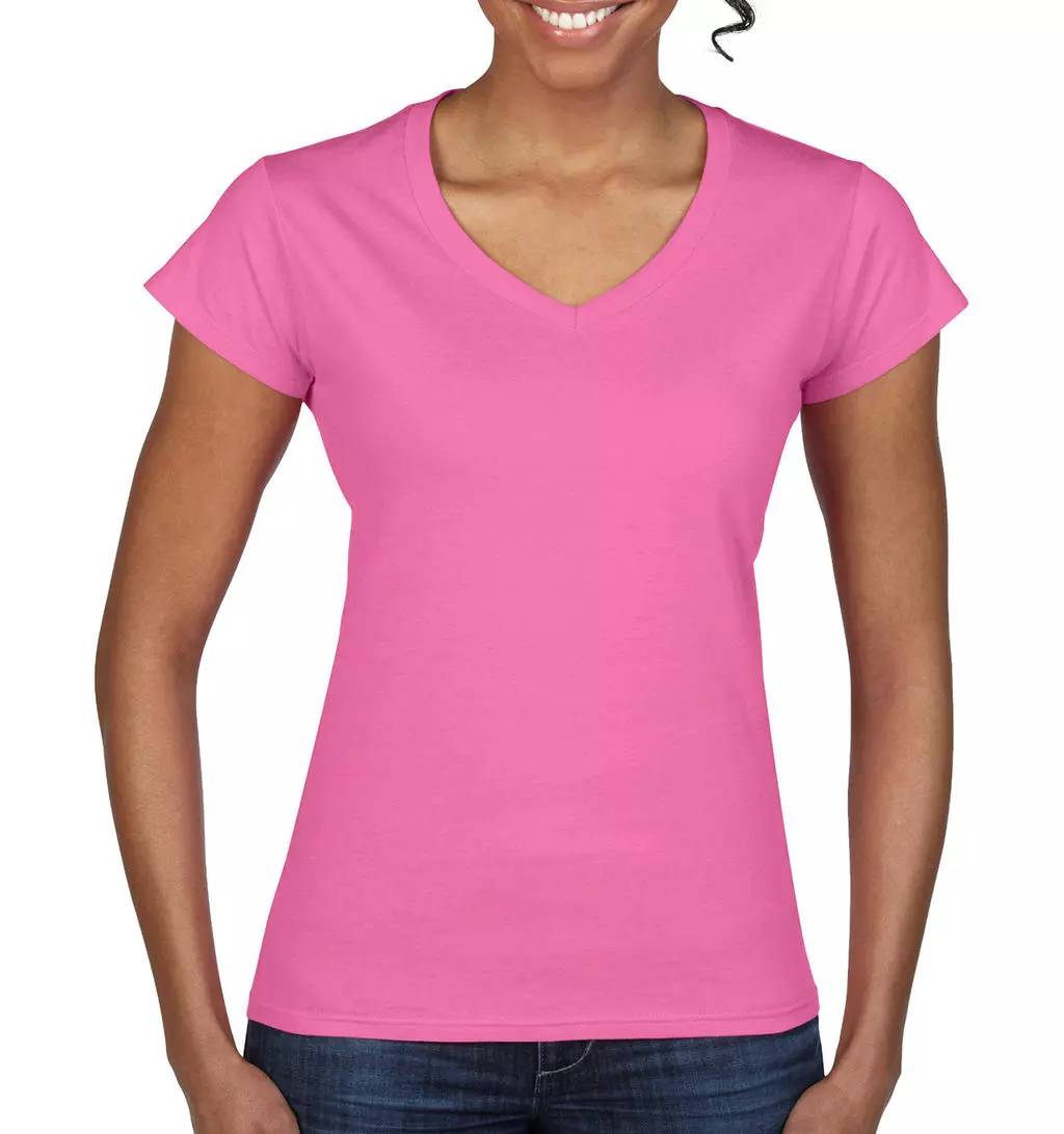 Gildan Ladies Softstyle® V-Neck T-Shirt