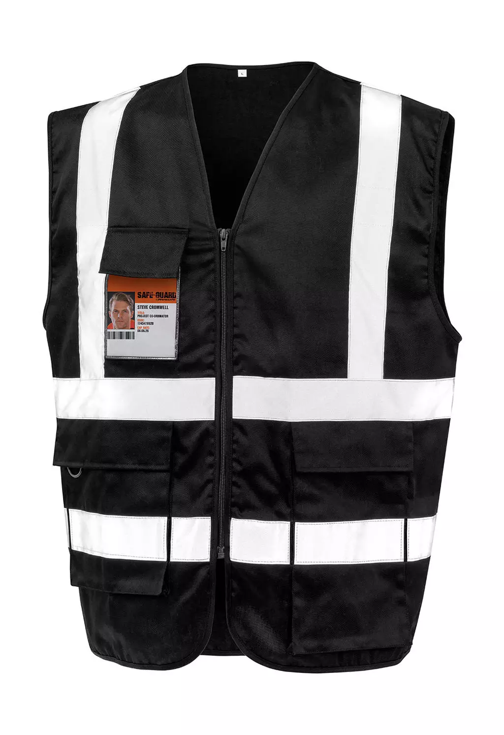 Heavy Duty Polycotton Security Vest