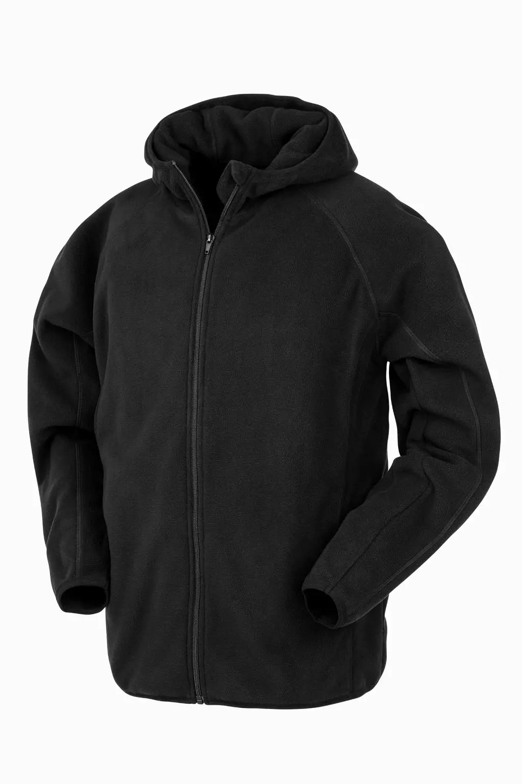 Hooded Recycled Microfleece Jacket