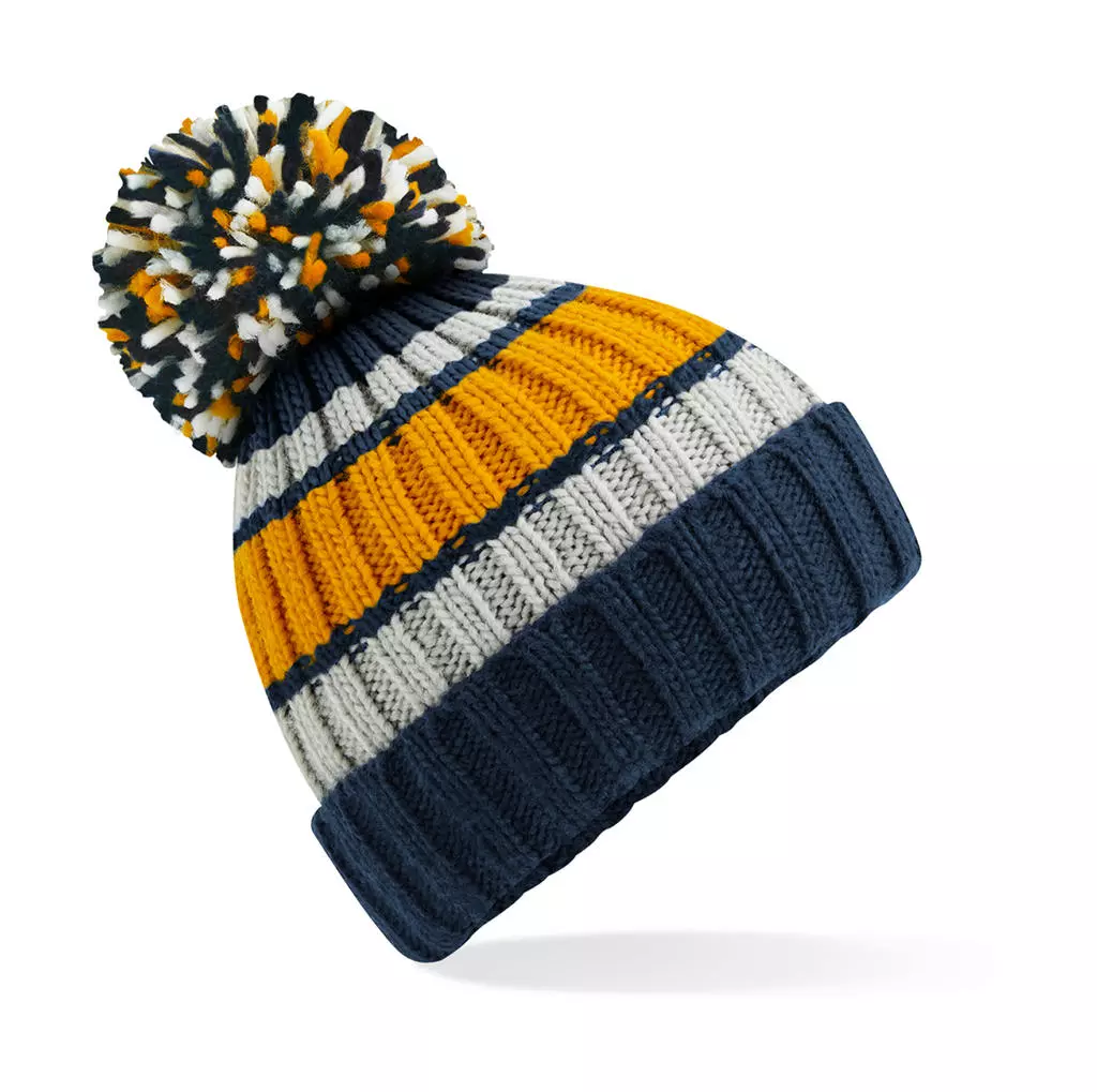 Hygge Striped Beanie