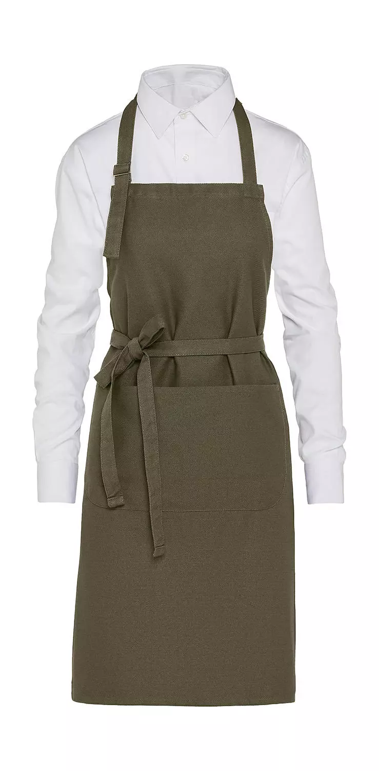 LISBON - Organic Heavyweight Bib Apron with Pocket