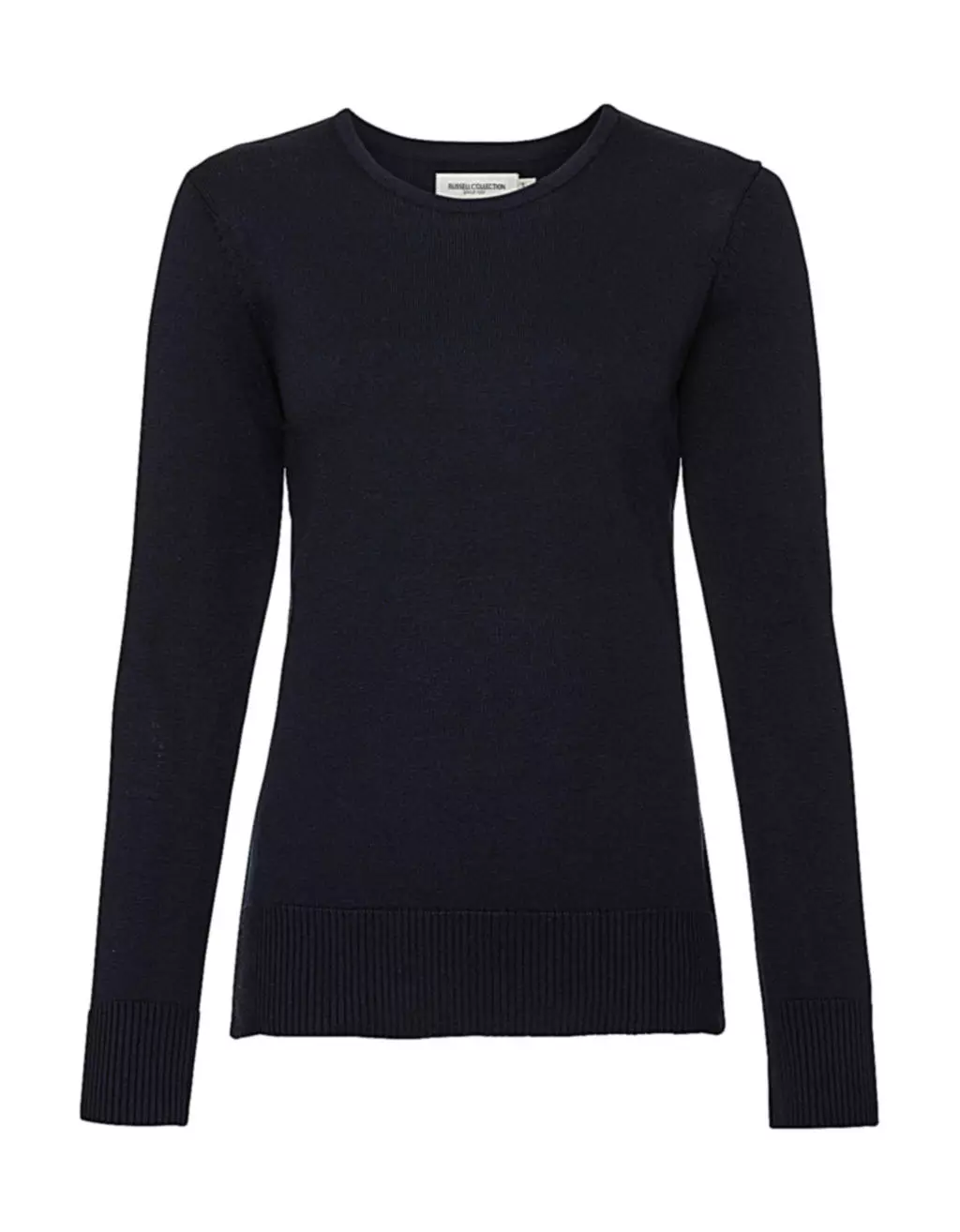 Ladies' Crew Neck Knitted Pullover