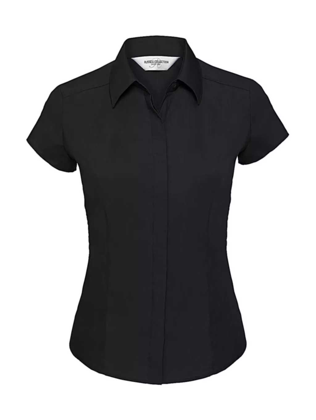 Ladies' Fitted Poplin Shirt