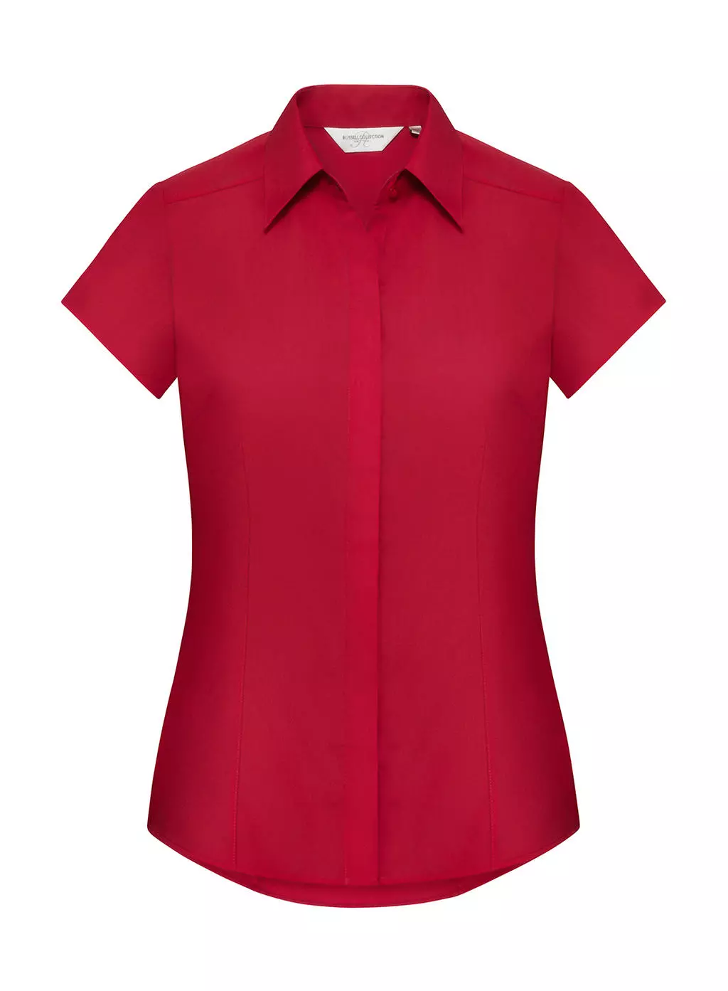 Ladies' Fitted Poplin Shirt